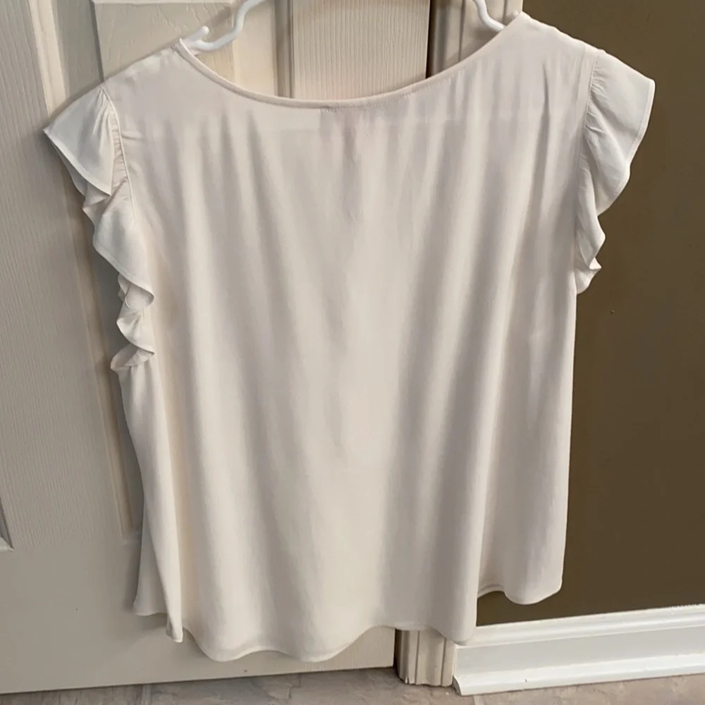 Loft Ruffle Sleeve Blouse - Large - Picture 6 of 13
